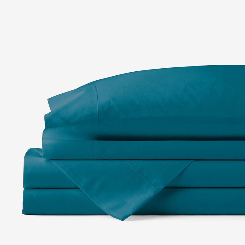 Classic Cool Cotton Percale Bed Sheet Set