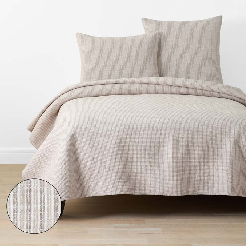 Yarn-Dyed Pencil Stripe Quilt