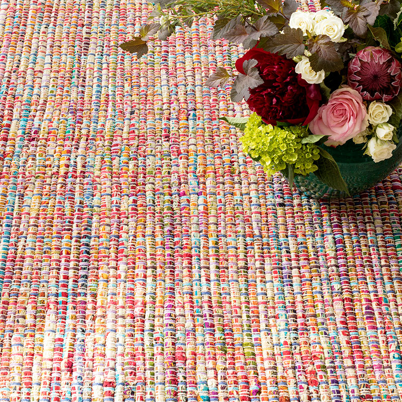 Vista Chindhi Handwoven Cotton Rug