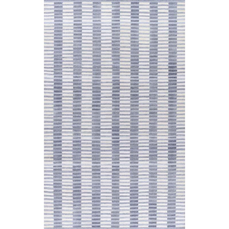 Handwoven Checked Plaid Performance Rug