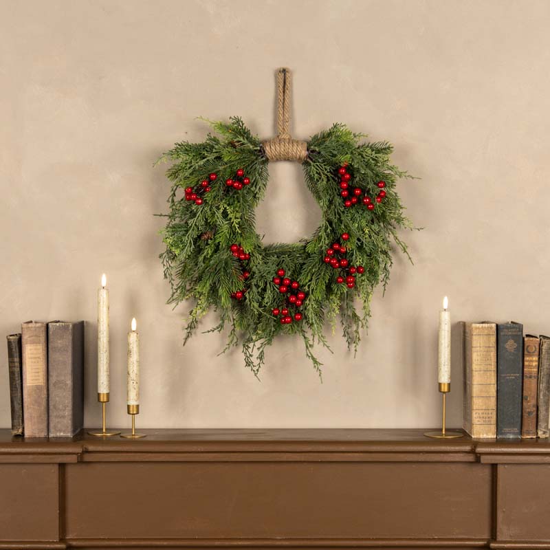 Pine and Berries Wreath