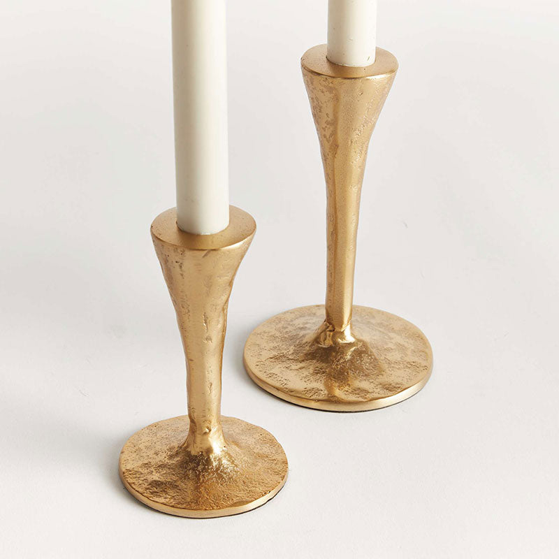 Dramatic Taper Candlestick Holders, Set of 2