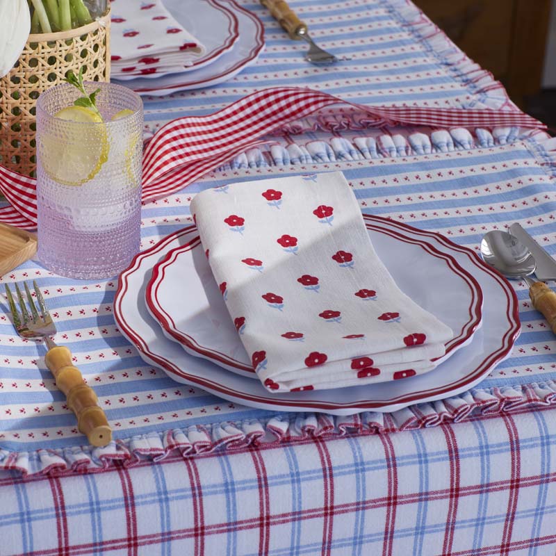 Maison Melamine Dinner Plates, Set of 4