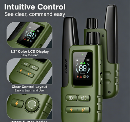 Dog Shock Collar - 4500FT Dog Training Collar with Remote, IPX8 Waterproof Electric Dog Collar with 4 Training Modes