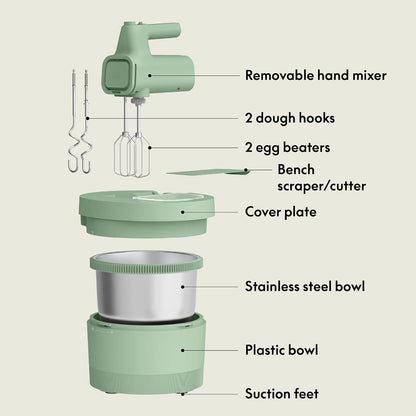 Bella 3.5qt Hand & Stand Mixer