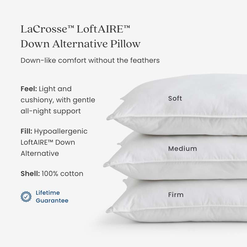 LoftAIRE™ Down Alternative Pillow