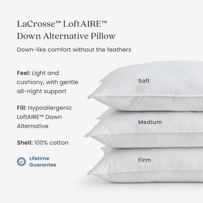 LoftAIRE™ Down Alternative Pillow