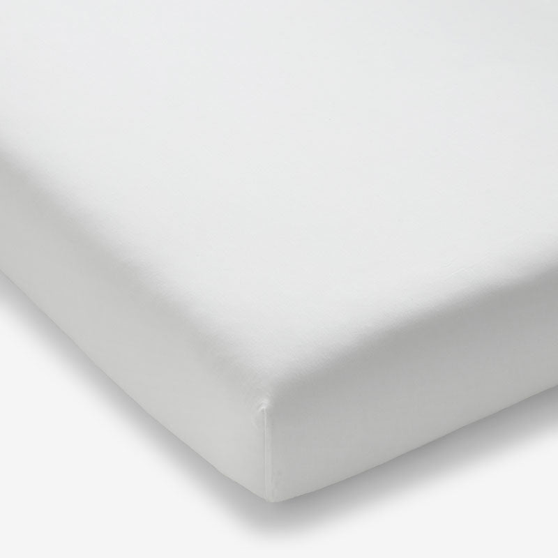 Classic Cool Organic Cotton Percale Solid Fitted Crib Sheet