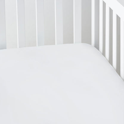 Classic Cool Organic Cotton Percale Solid Fitted Crib Sheet