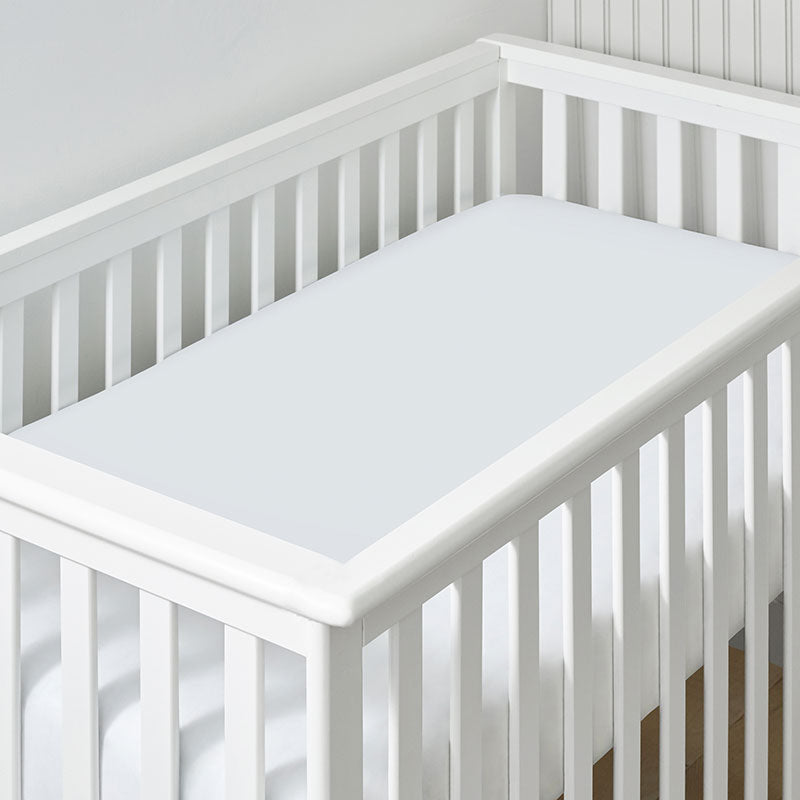 Classic Cool Organic Cotton Percale Solid Fitted Crib Sheet