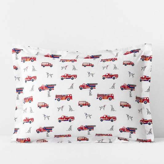 Fireman's Best Friend Classic Cool Organic Cotton Percale Sham