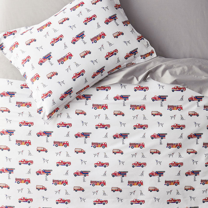 Fireman's Best Friend Classic Cool Organic Cotton Percale Sham