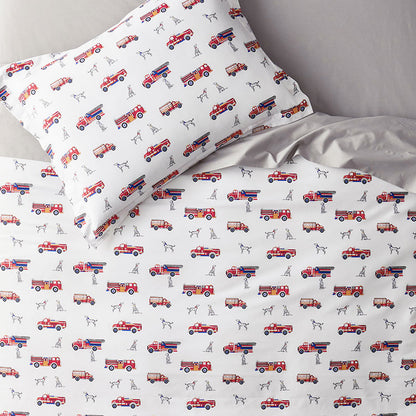 Fireman's Best Friend Classic Cool Organic Cotton Percale Sham