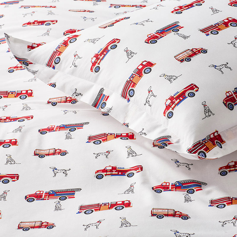 Fireman's Best Friend Classic Cool Organic Cotton Percale Sham