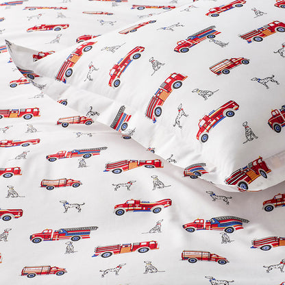 Fireman's Best Friend Classic Cool Organic Cotton Percale Sham