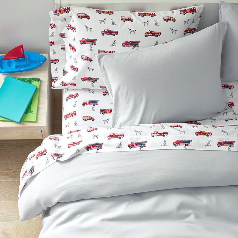 Fireman's Best Friend Classic Cool Organic Cotton Percale Sham