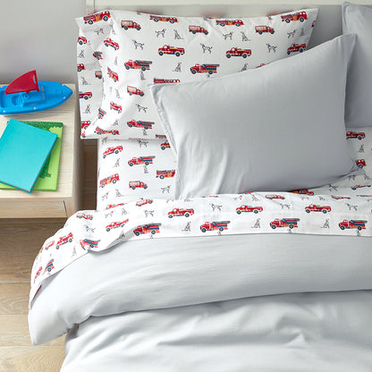 Fireman's Best Friend Classic Cool Organic Cotton Percale Sham