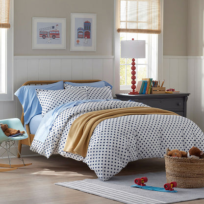 Dot Classic Cool Organic Cotton Percale Pillowcase Set