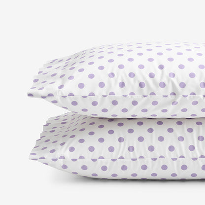Dot Classic Cool Organic Cotton Percale Pillowcase Set