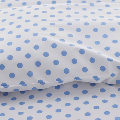 Dot Classic Cool Organic Cotton Percale Bed Sheet Set