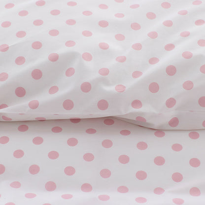 Dot Classic Cool Organic Cotton Percale Duvet Cover Set