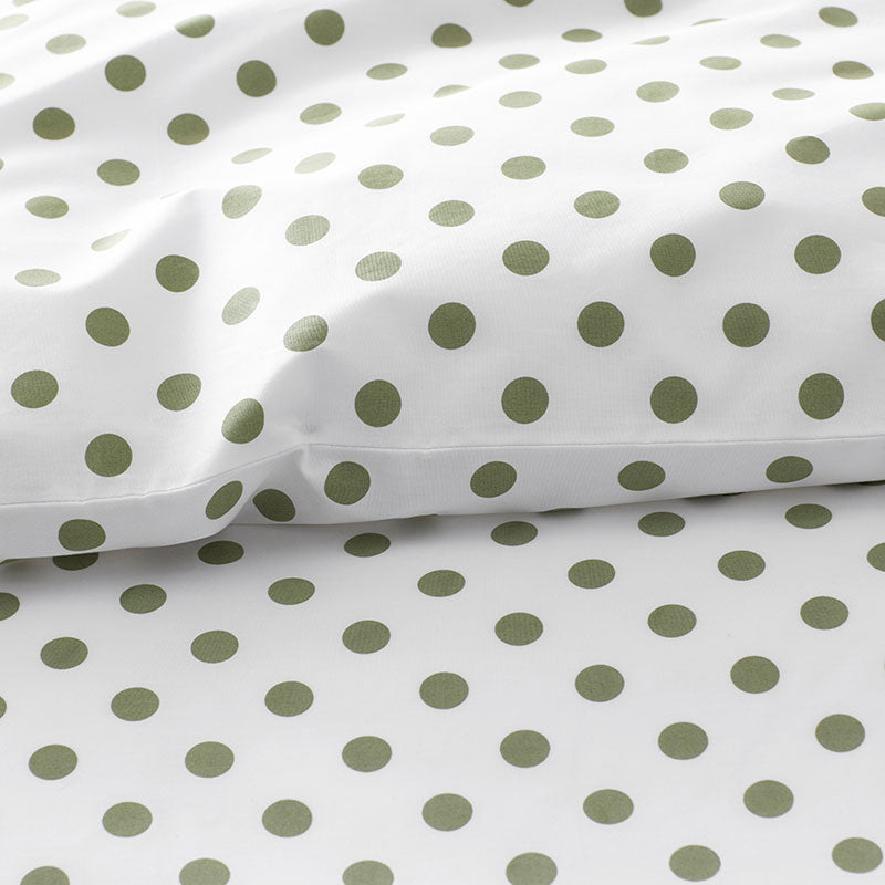 Dot Classic Cool Organic Cotton Percale Pillowcase Set