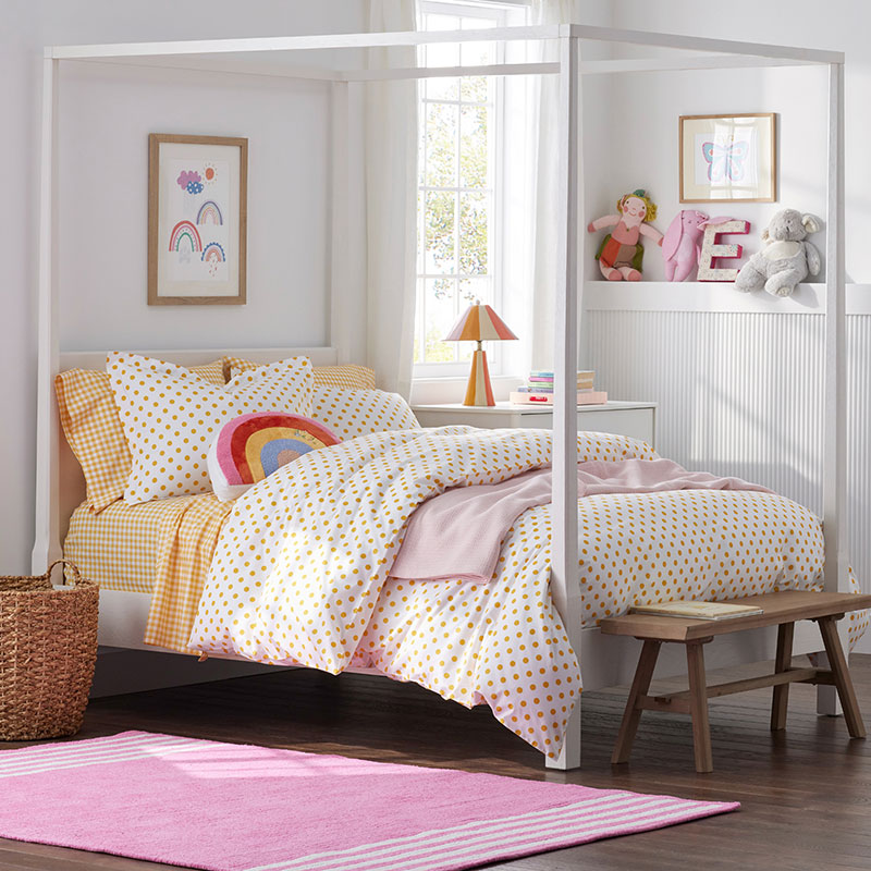 Dot Classic Cool Organic Cotton Percale Pillowcase Set