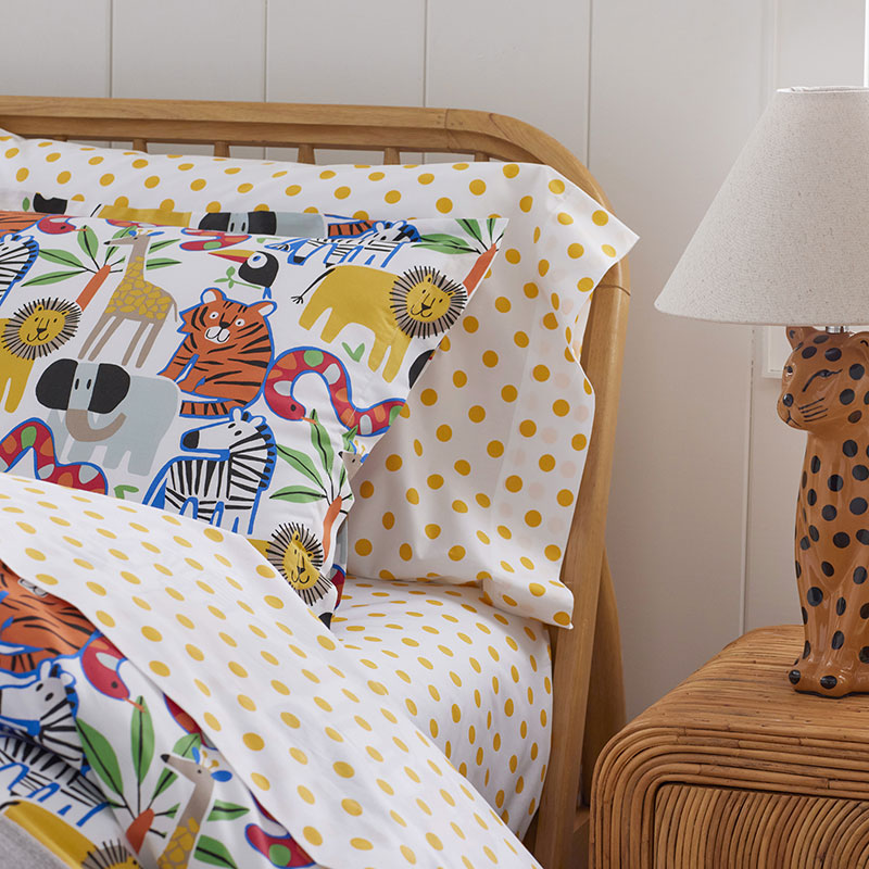 Dot Classic Cool Organic Cotton Percale Pillowcase Set