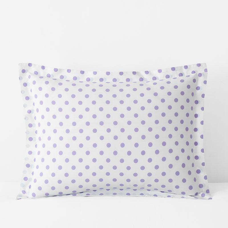 Dot Classic Cool Organic Cotton Percale Sham