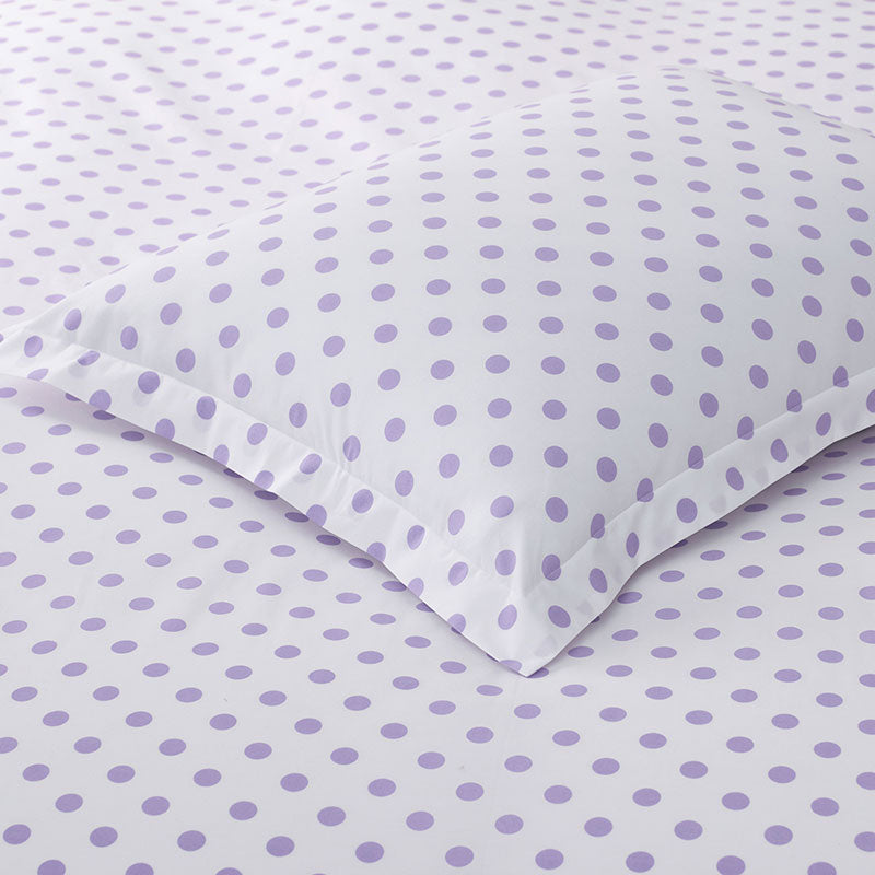 Dot Classic Cool Organic Cotton Percale Comforter Set