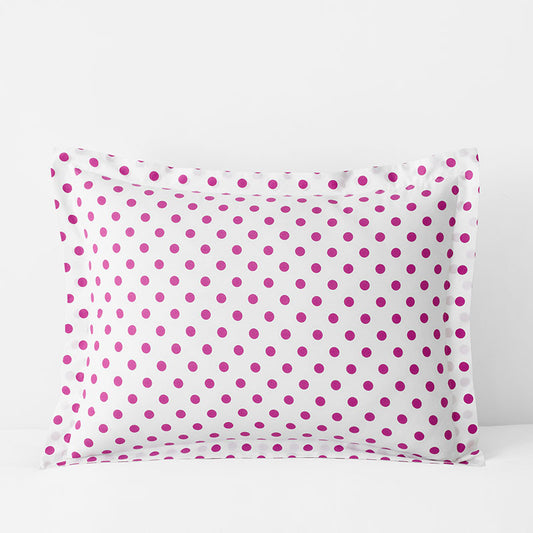 Dot Classic Cool Organic Cotton Percale Sham