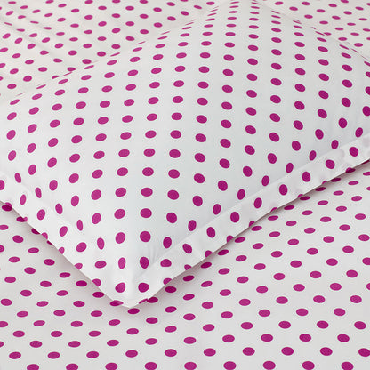 Dot Classic Cool Organic Cotton Percale Comforter Set
