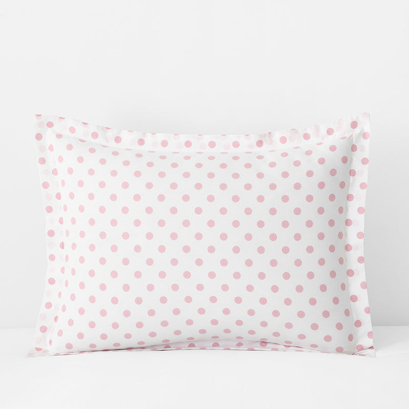 Dot Classic Cool Organic Cotton Percale Sham