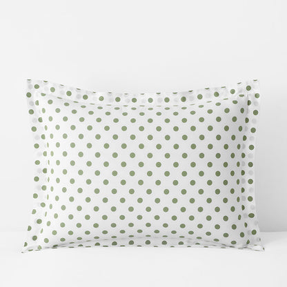 Dot Classic Cool Organic Cotton Percale Sham