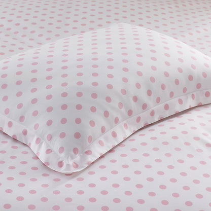 Dot Classic Cool Organic Cotton Percale Duvet Cover Set