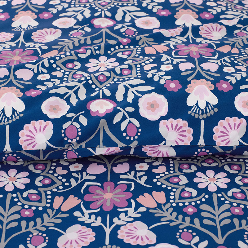 Folk Garden Classic Cool Organic Cotton Percale Sham