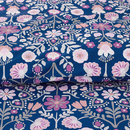 Folk Garden Classic Cool Organic Cotton Percale Sham