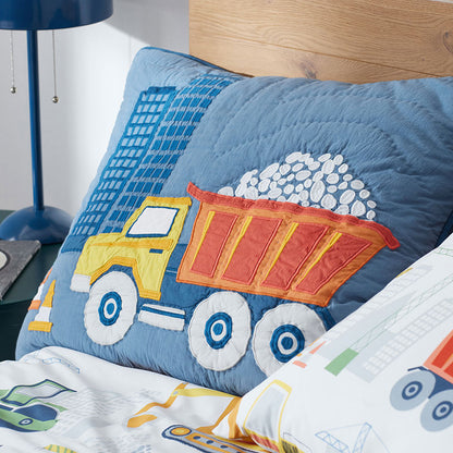 Construction Trucks Quilt