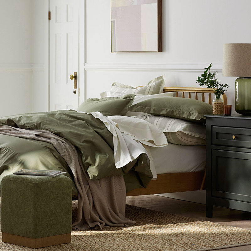Classic Cool Cotton Percale Bed Duvet Cover