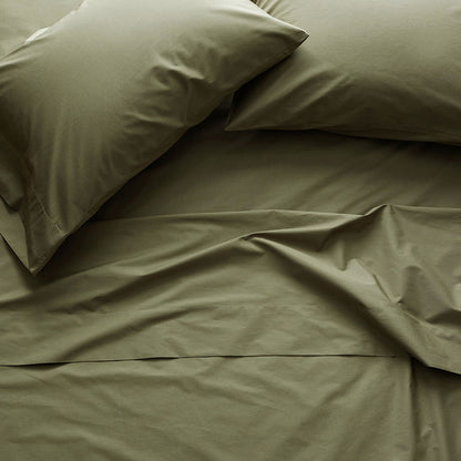 Classic Cool Cotton Percale Pillowcase Set