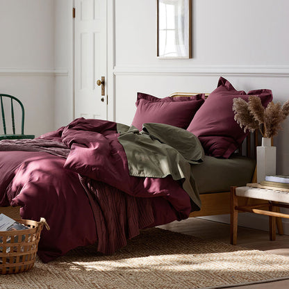 Classic Cool Cotton Percale Pillowcase Set