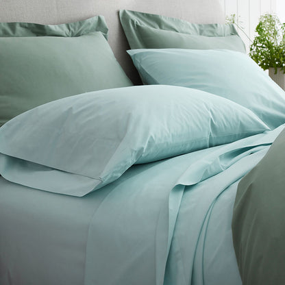 Classic Cool Cotton Percale Pillowcase Set
