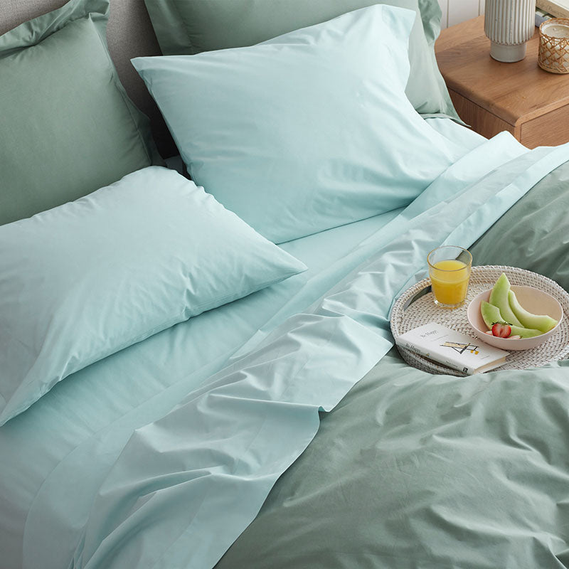 Classic Cool Cotton Percale Pillowcase Set