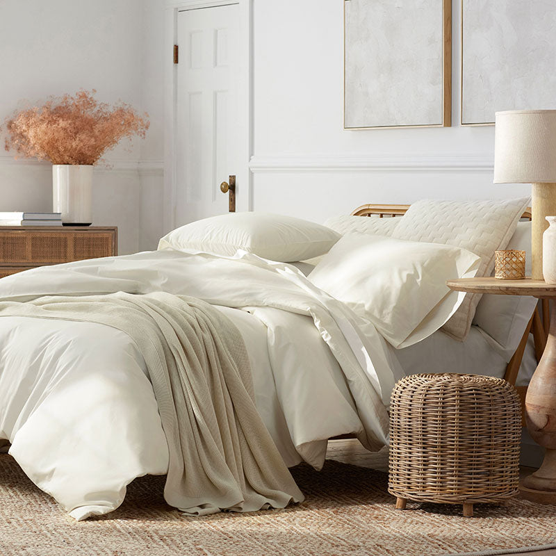 Classic Cool Cotton Percale Flat Bed Sheet