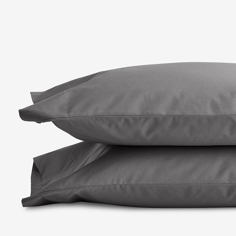 4-Piece Classic Cool Cotton Percale Solid Bedding Bundle