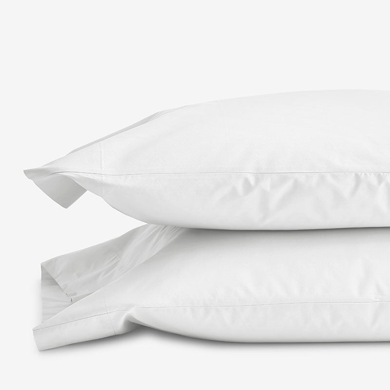 4-Piece Classic Cool Cotton Percale Solid Bedding Bundle