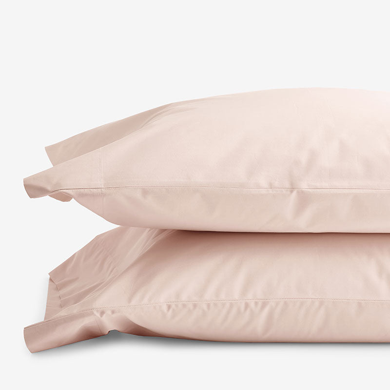 4-Piece Classic Cool Cotton Percale Solid Bedding Bundle