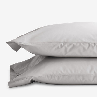 4-Piece Classic Cool Cotton Percale Solid Bedding Bundle