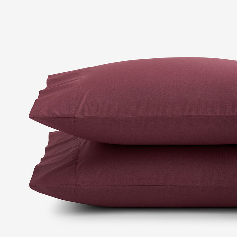 Classic Cool Cotton Percale Pillowcase Set