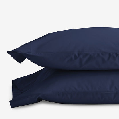 4-Piece Classic Cool Cotton Percale Solid Bedding Bundle